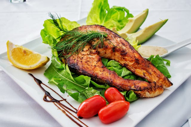 Grilled Lemon Salmon